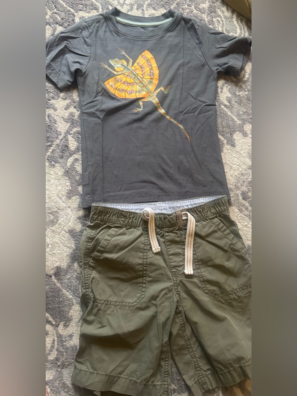 Tea Collection flying lizard set top and shorts